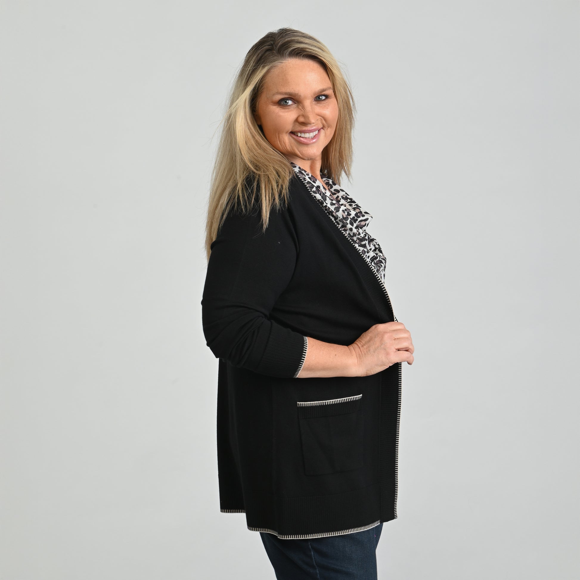 Black Side Detail Women