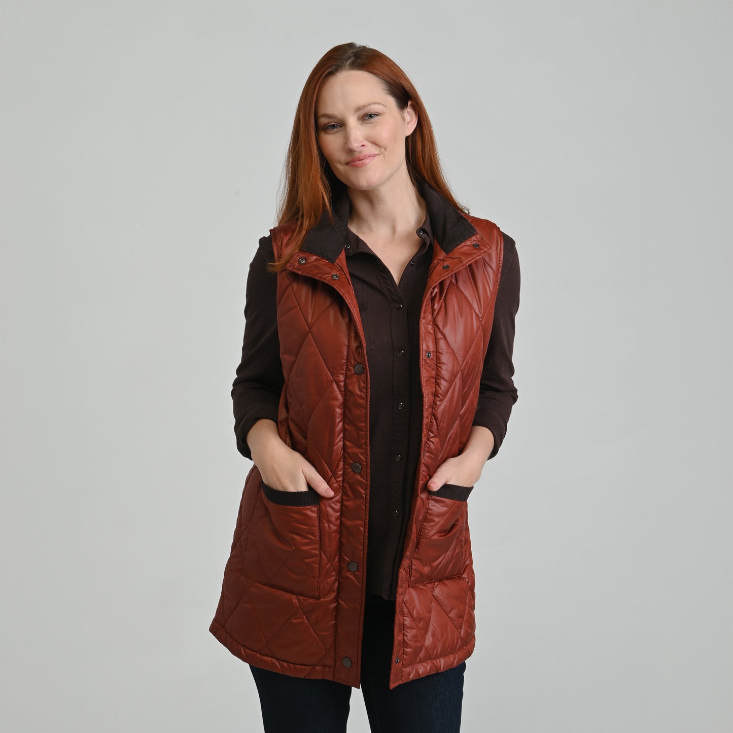 Cherry Mahogany Front Detail Missy