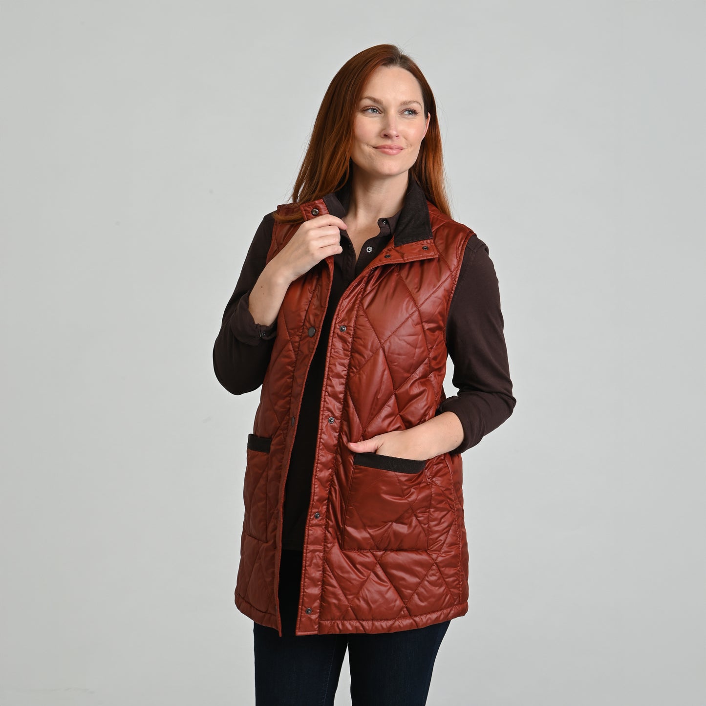 Cherry Mahogany Front Detail Missy
