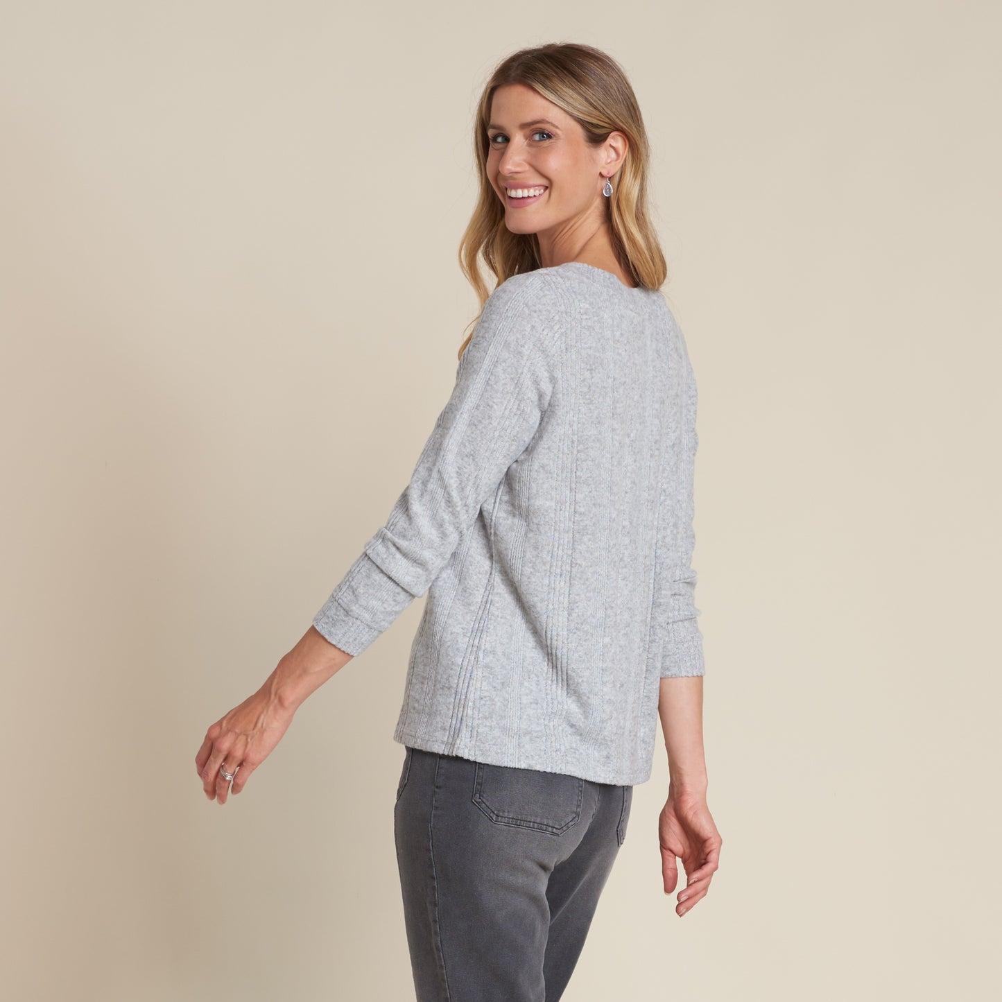 Sterling Grey Back Detail Missy