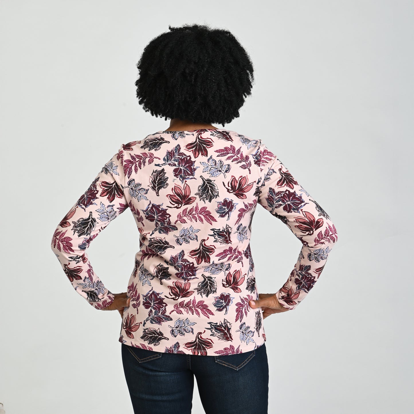 Sepia Rose Back Detail Missy