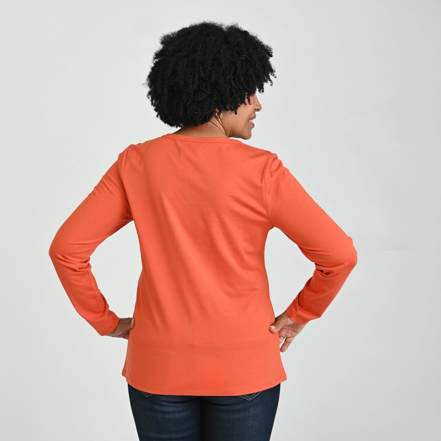Burnt Ochre Back Detail Missy