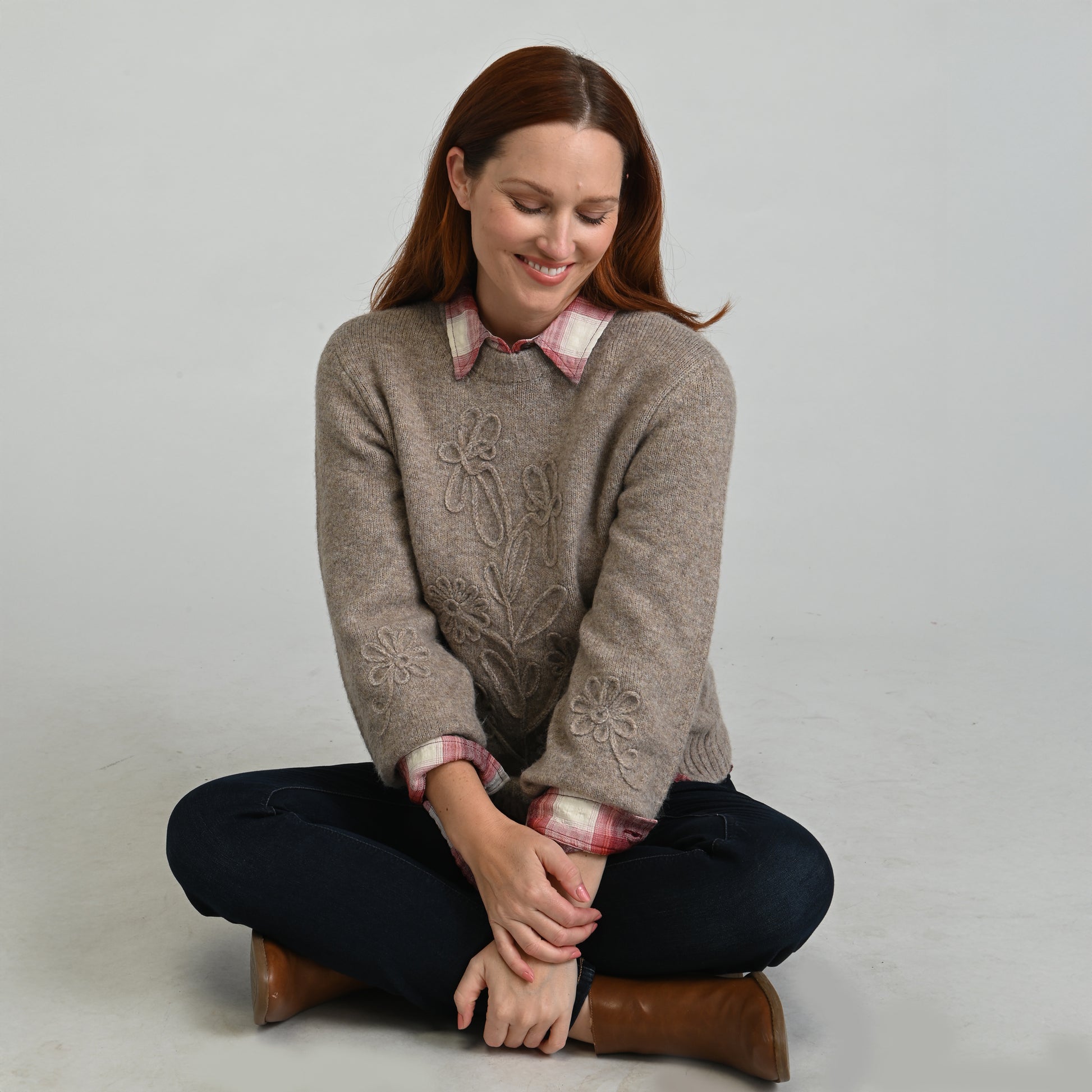 Taupe Front Detail Missy