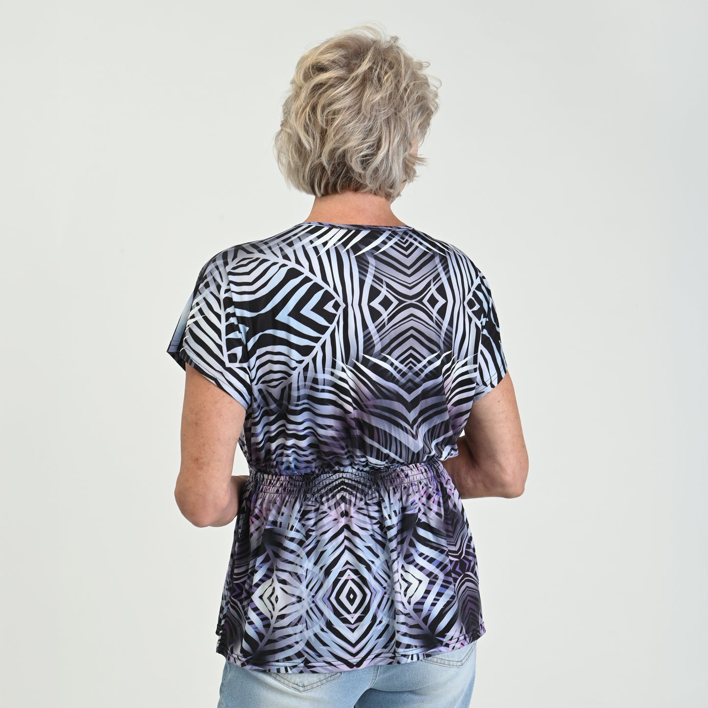 Purple Multi Back Detail Missy