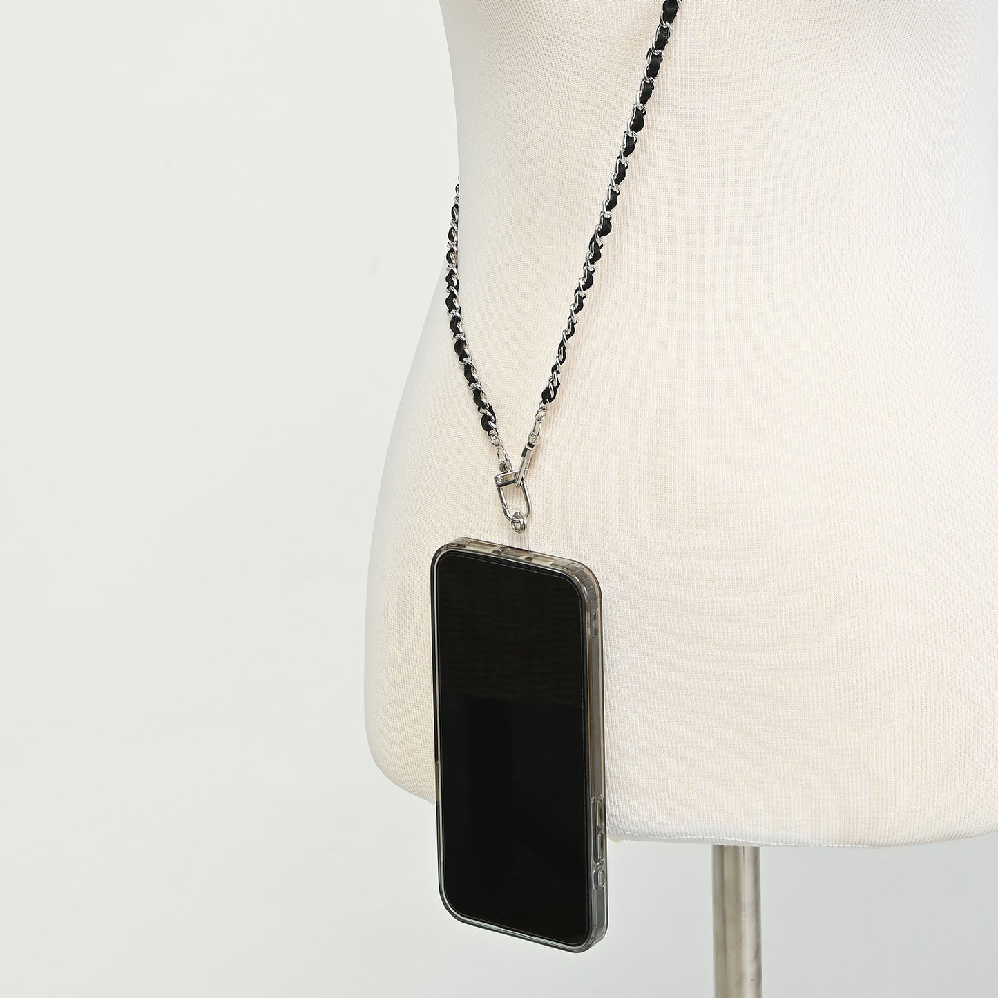 Black Silver Front Detail