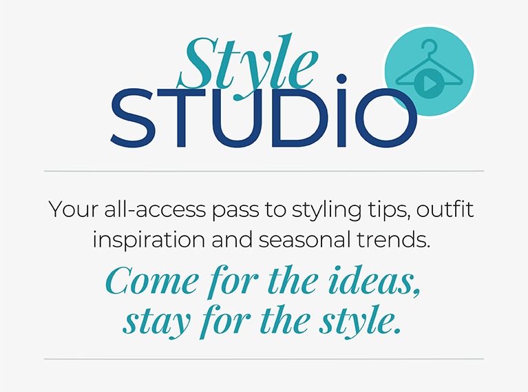 Style Studio: Your all-access pass to styling tips, outfit inspiration and seasonal trends. Come for the ideas, stay for the style.
