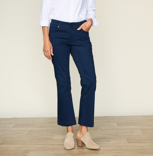 Shaped Fit Barely Boot Stretch Trouser Pant