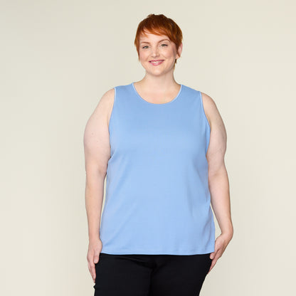 English Blue Front Detail Women