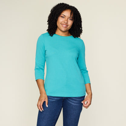 Teal Front Detail Missy