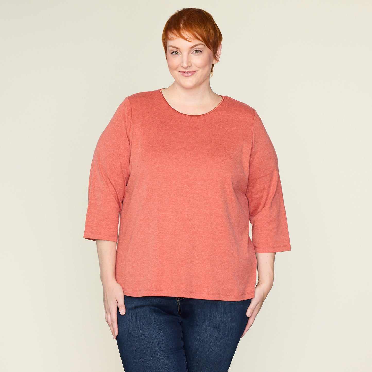 Burnt Brick Front Detail Women