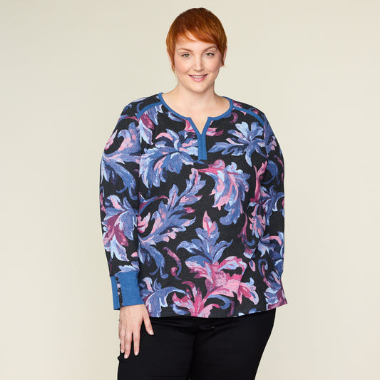 Plum Purple Front Detail Women