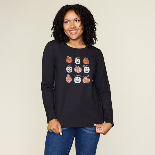 Black Front Detail Missy