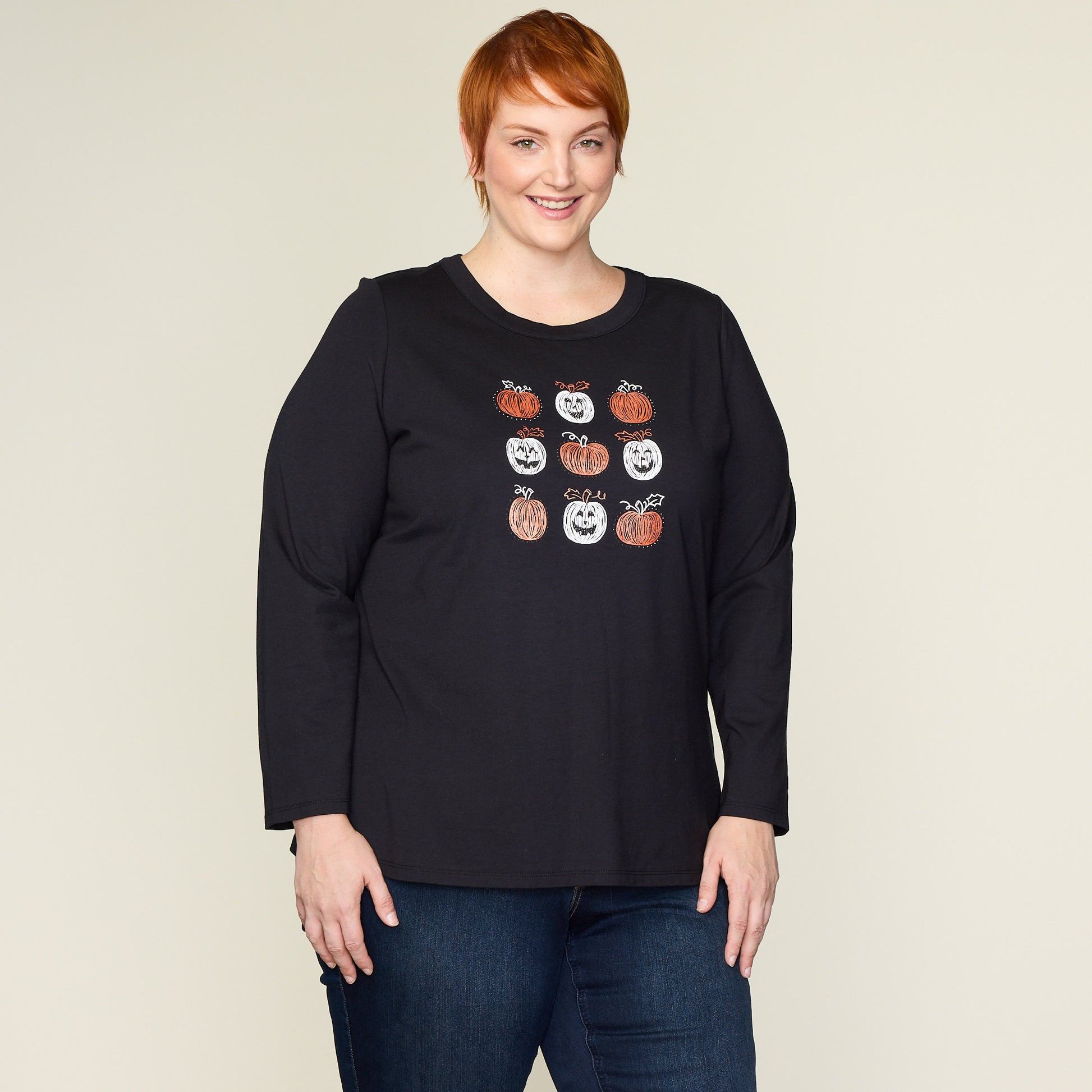 Black Front Detail Women