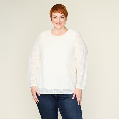 Antique White Front Detail Women