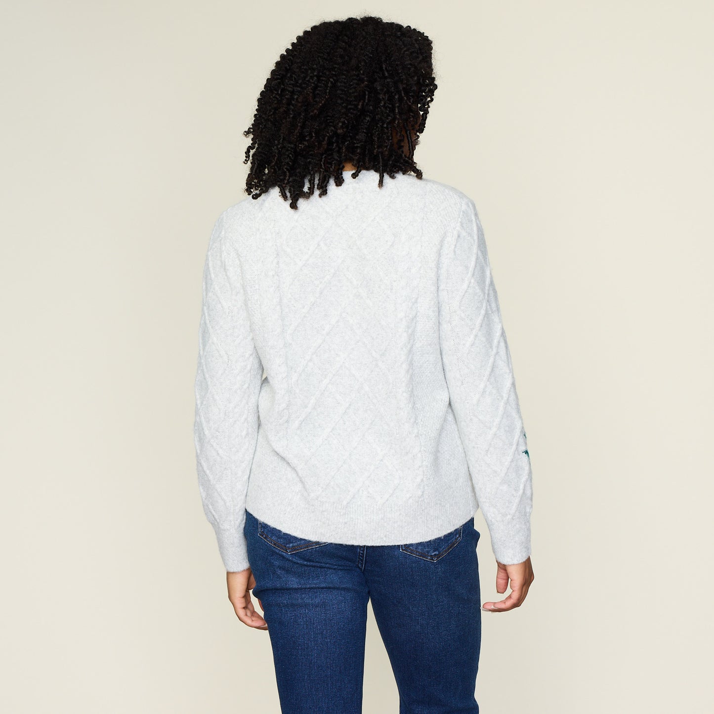Heather Grey Back Detail Missy