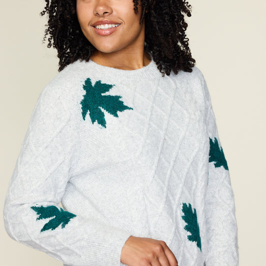 Heather Grey Print Detail Missy