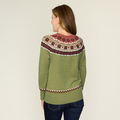 Burnt Olive Back Detail Missy