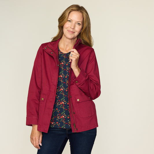 Tibetan Red Front Detail Missy
