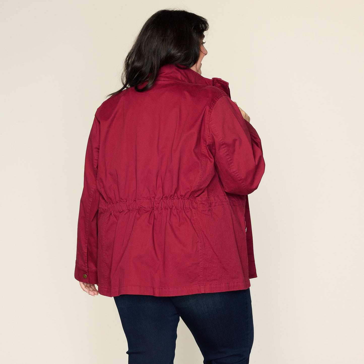 Tibetan Red Back Detail Women