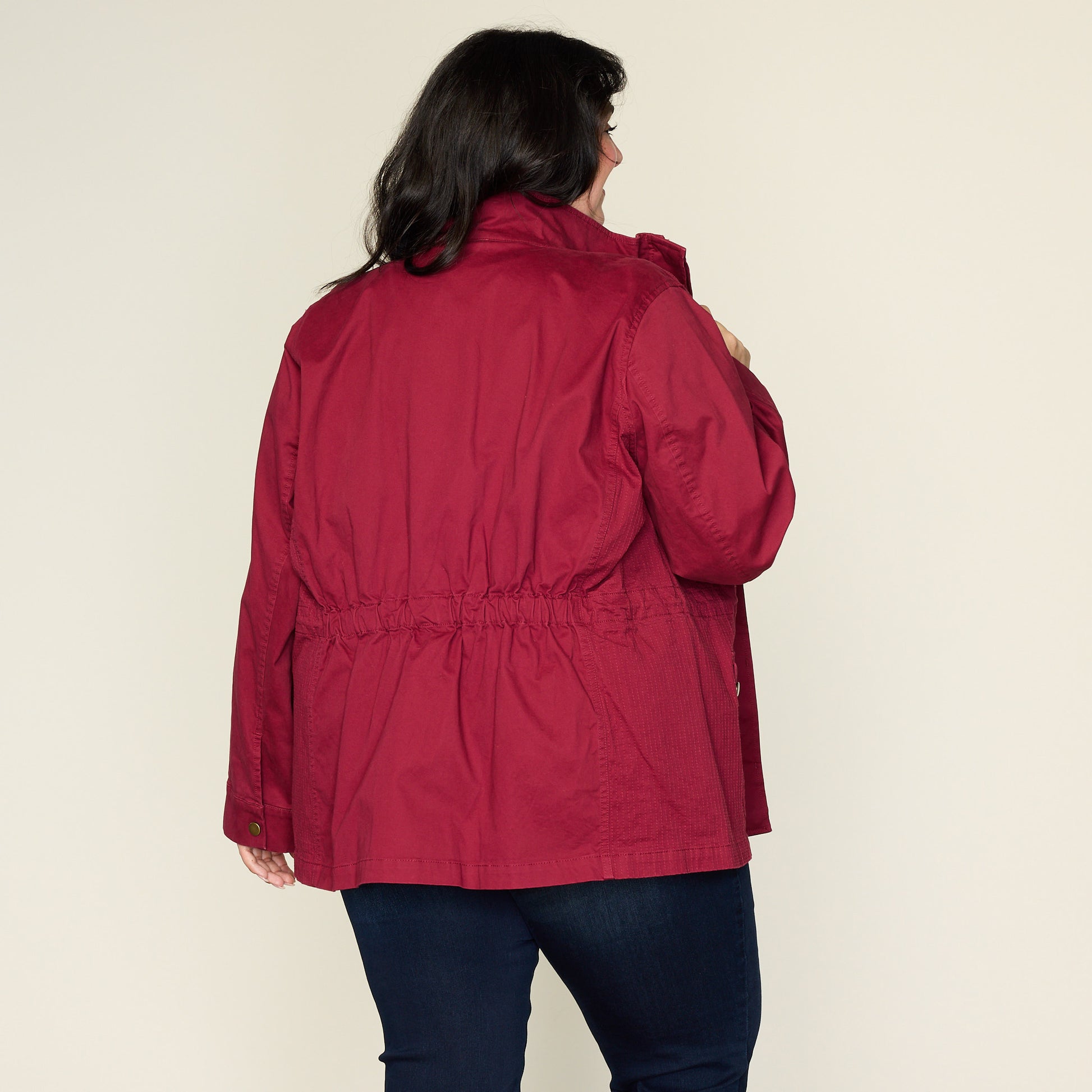 Tibetan Red Back Detail Women