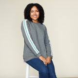 Heather Grey Front Detail Missy