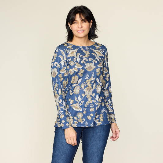Universe Blue Front Detail Missy