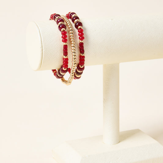 Tibetan Red Detail
