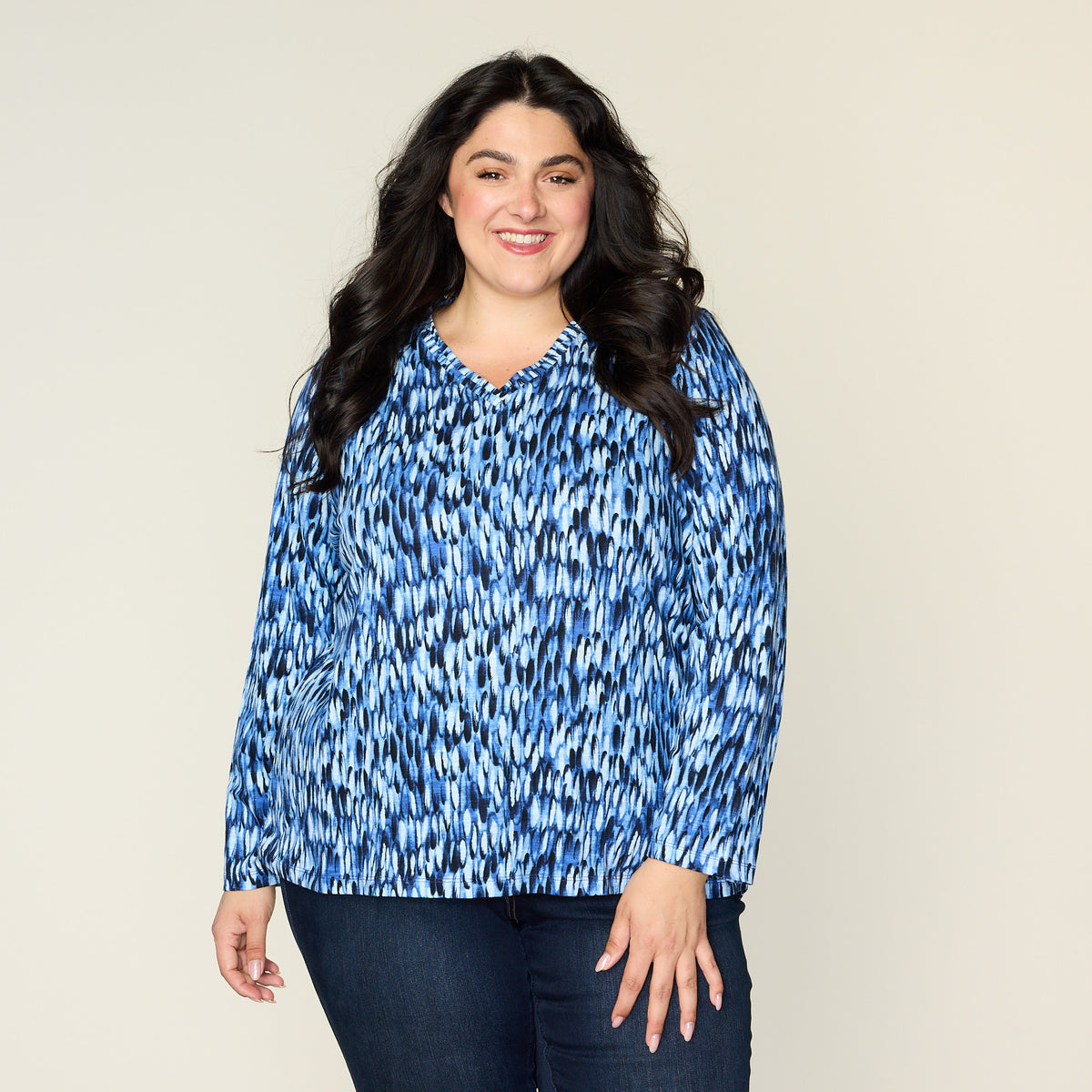 Blue Beauty Front Detail Women