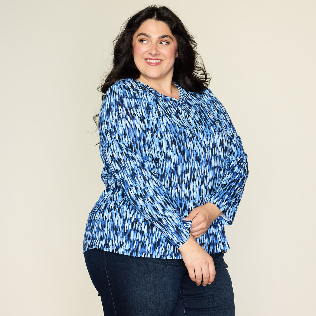 Blue Beauty Side Detail Women
