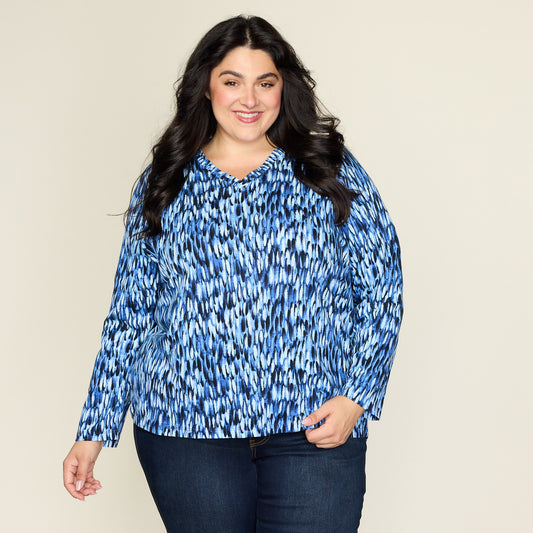 Blue Beauty Front Detail Women