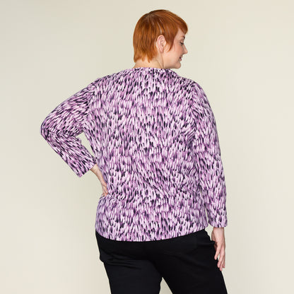 Plum Purple Back Detail Women
