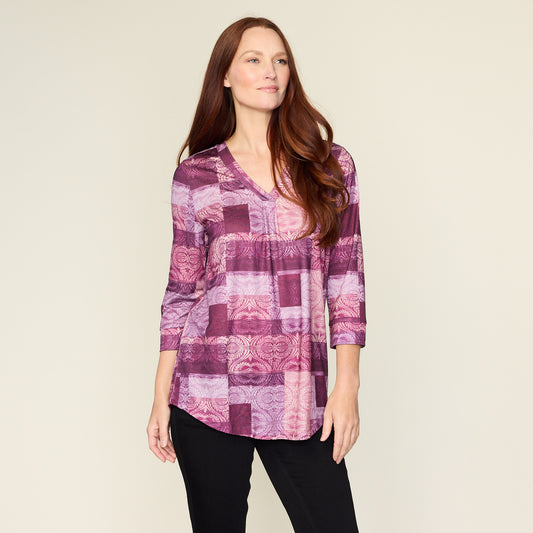 Plum Wine Front Detail Missy