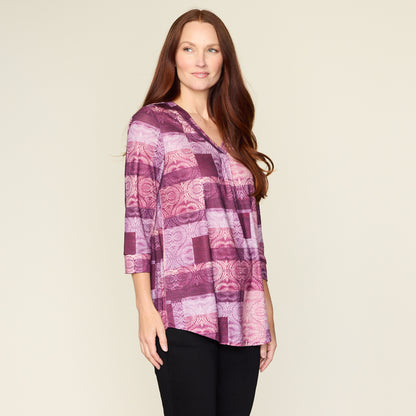 Plum Wine Front Detail Missy