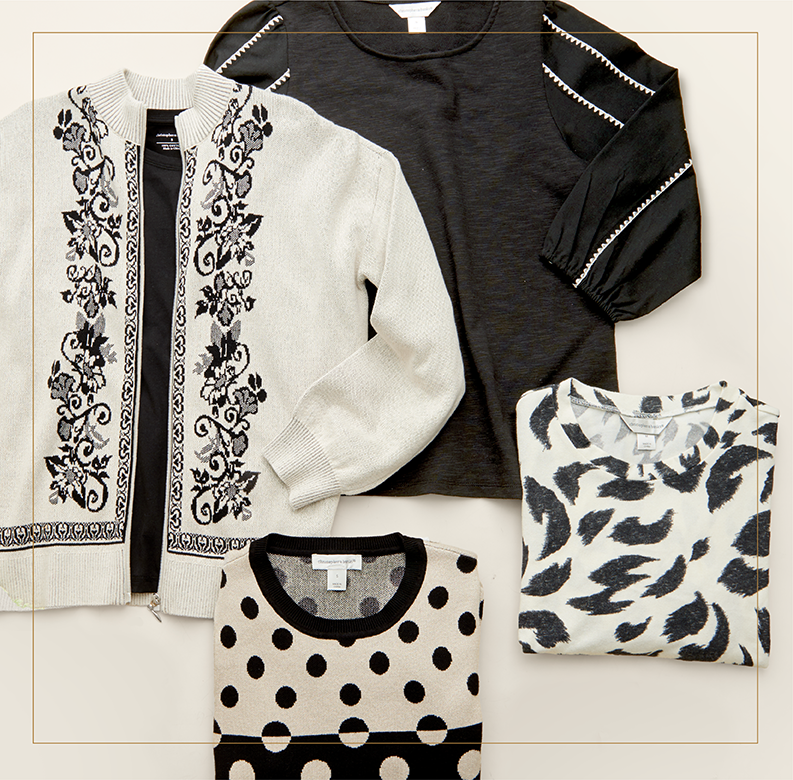 Explore our Styled For You collection! Featuring an assortment of stylish tops.