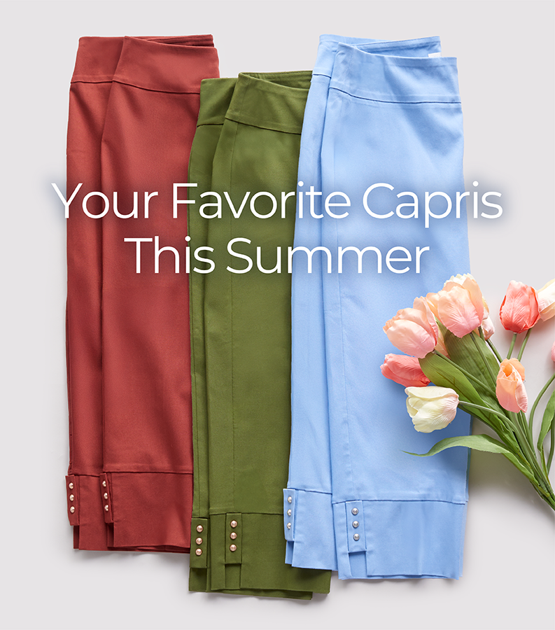 Your Favorite Capris This Summer