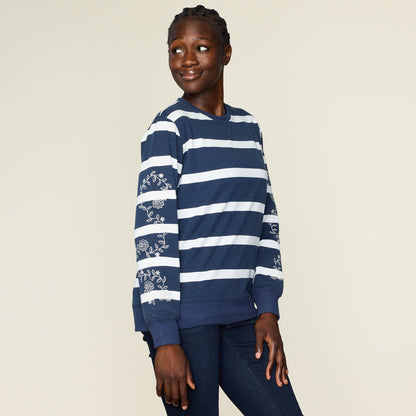 Navy Blazer Side Detail Missy