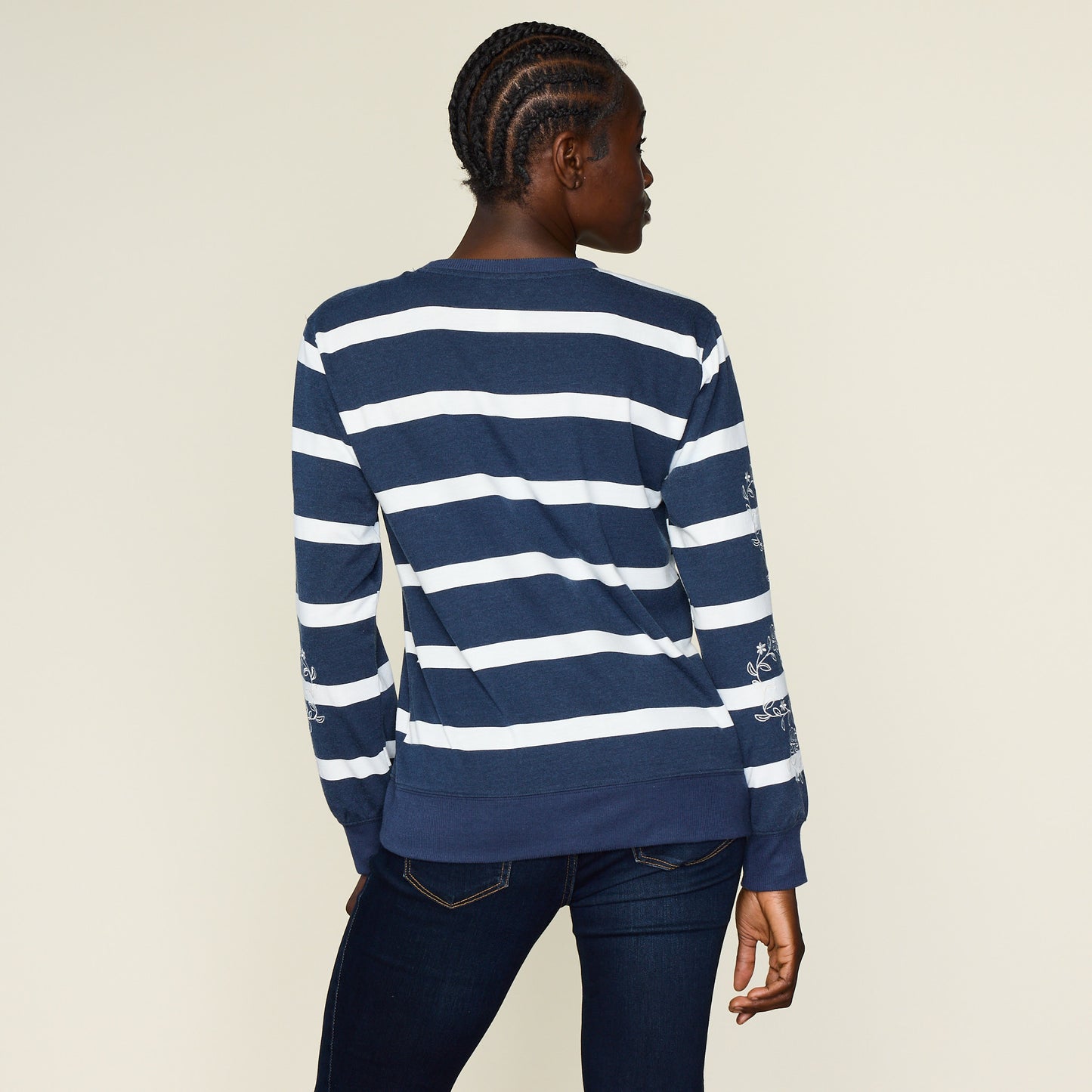 Navy Blazer Back Detail Missy
