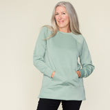 Relaxed Restyled Scuba Seam Detail Tunic