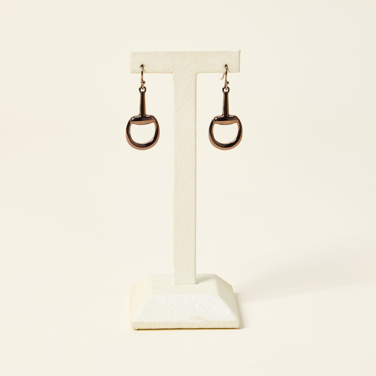 Horsebit Drop Earrings