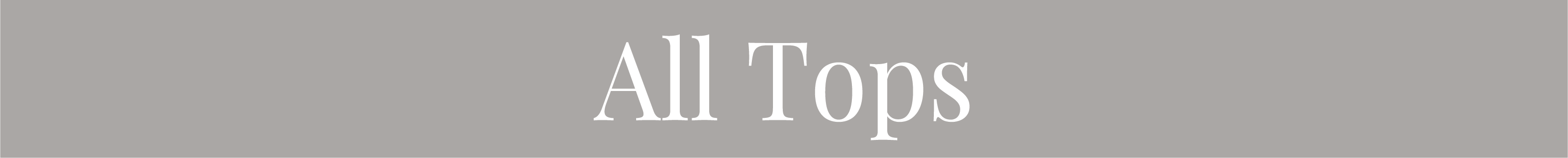 All Tops