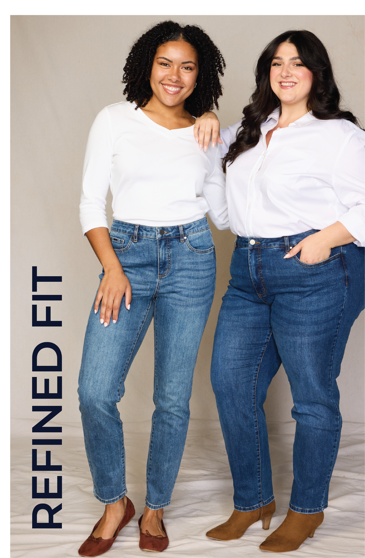 Explore our refined fit bottoms!