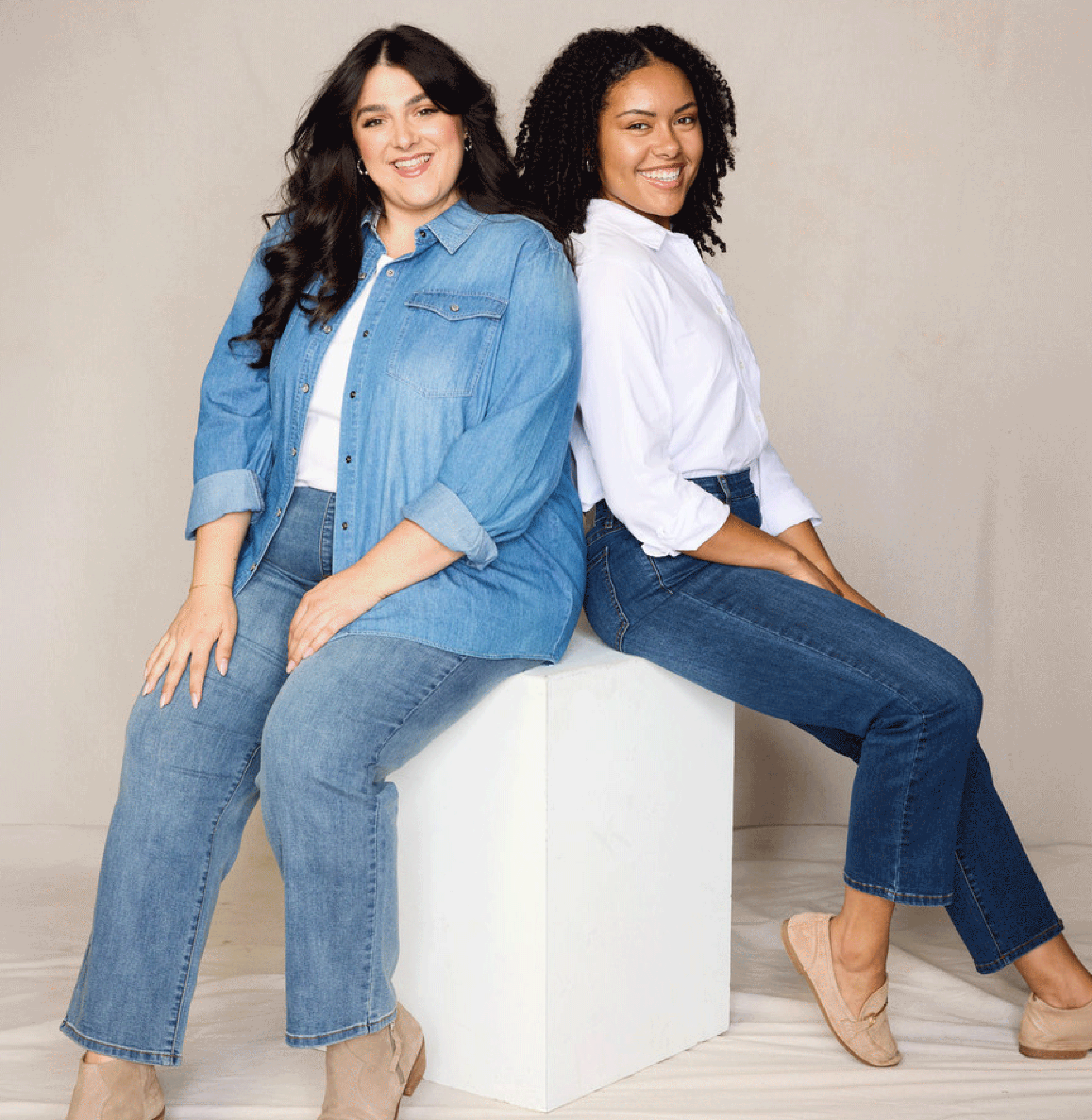 Explore our Studio Essentials collection! Featuring an assortment of versatile and comfy jeans.