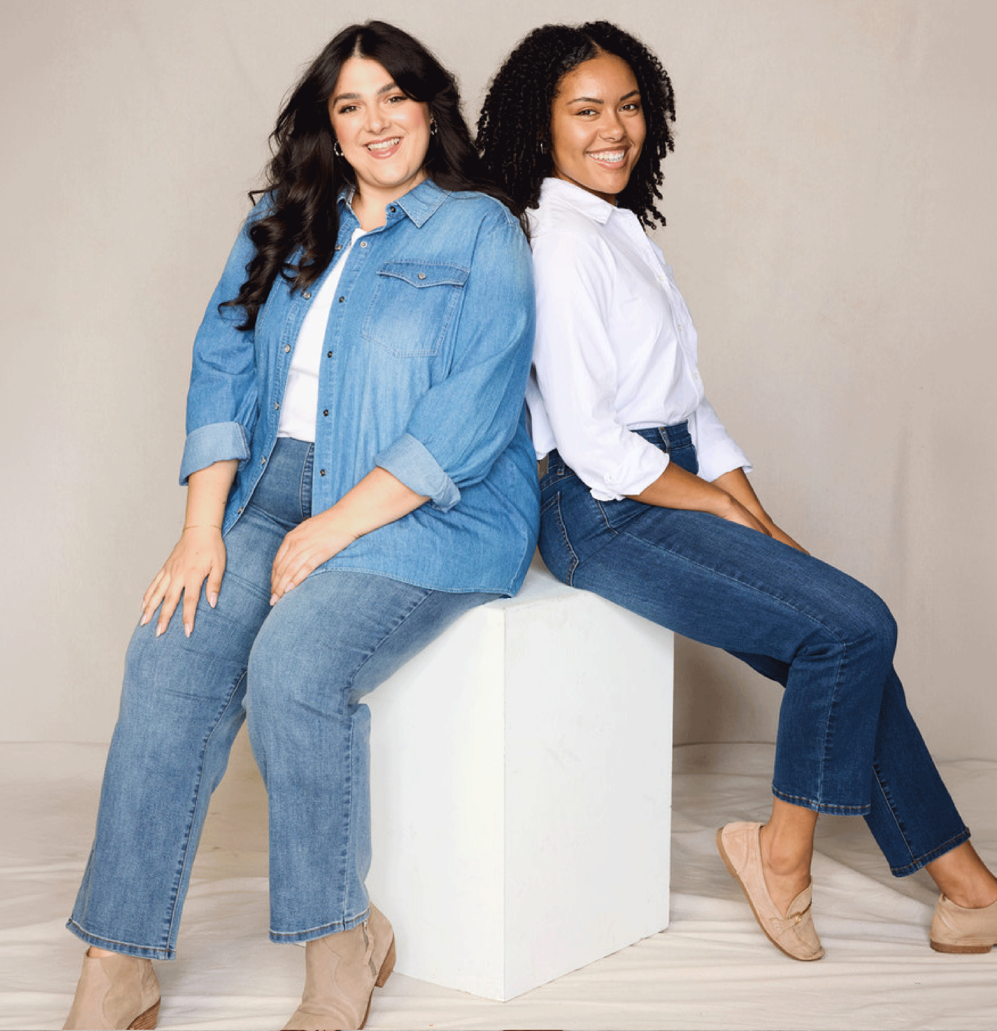 Explore our Studio Essentials collection! Featuring an assortment of versatile and comfy jeans.