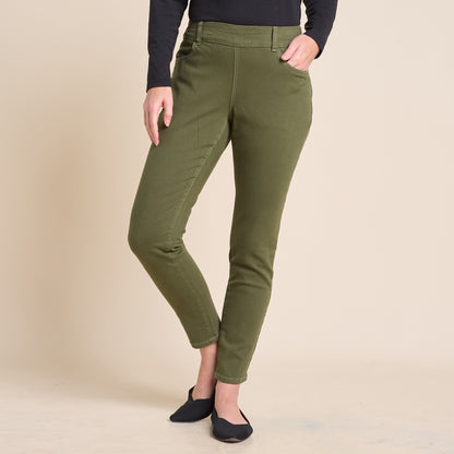 Olive Front Detail Missy