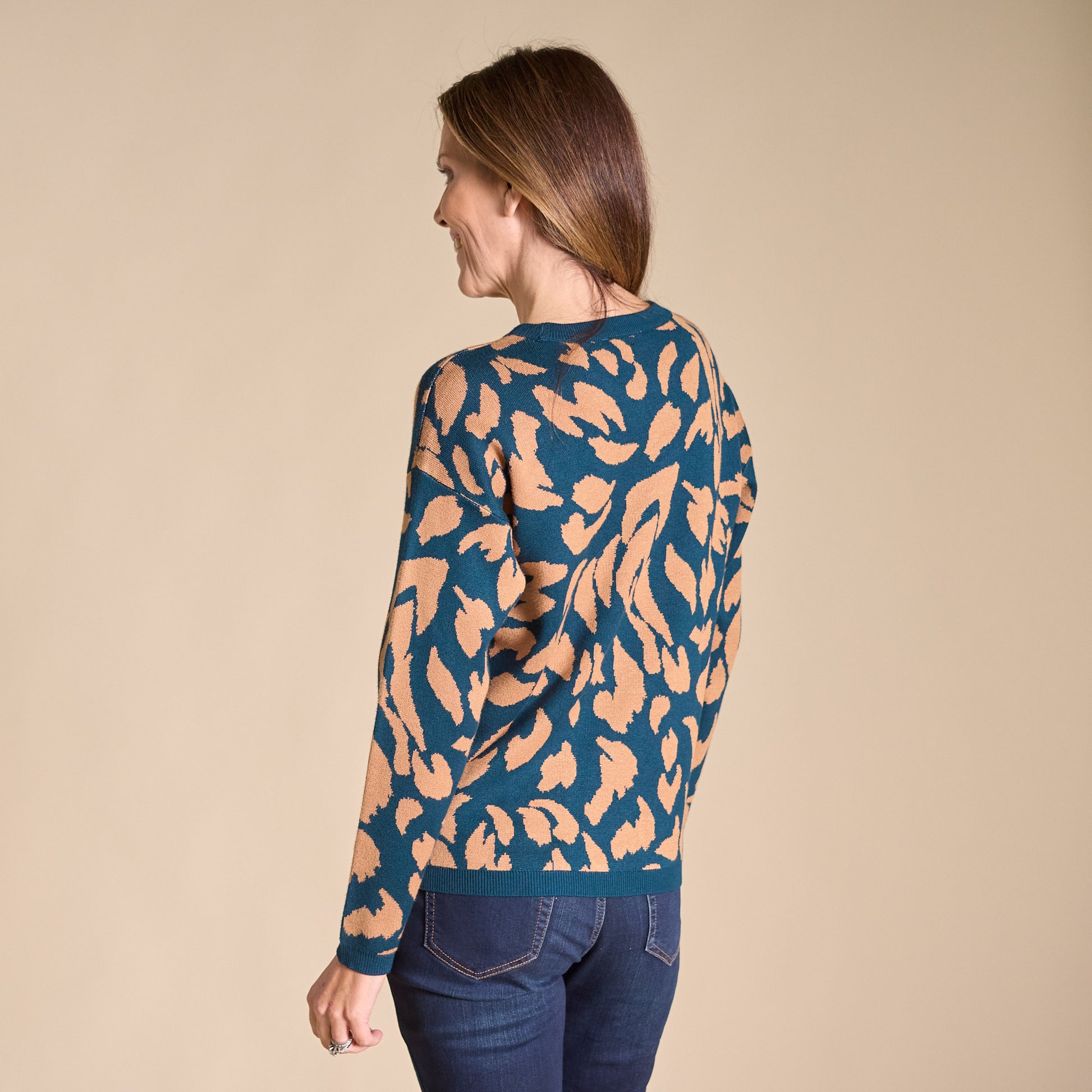 Navy Multi Back Detail Missy