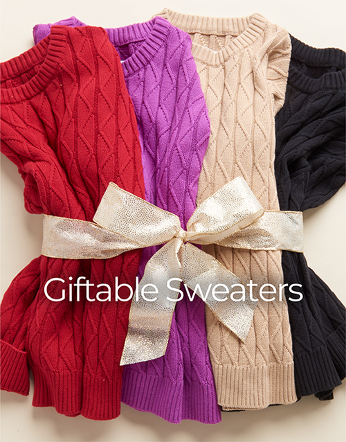 Explore our giftable sweaters!
