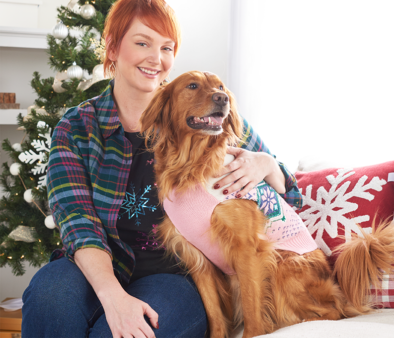 Online Only: CYBER MONDAY SALE - Up to 50% OFF New Arrivals + FREE SHIPPING. Any Order. No Minimum*exclusions apply. Featuring a blue plaid shirt!