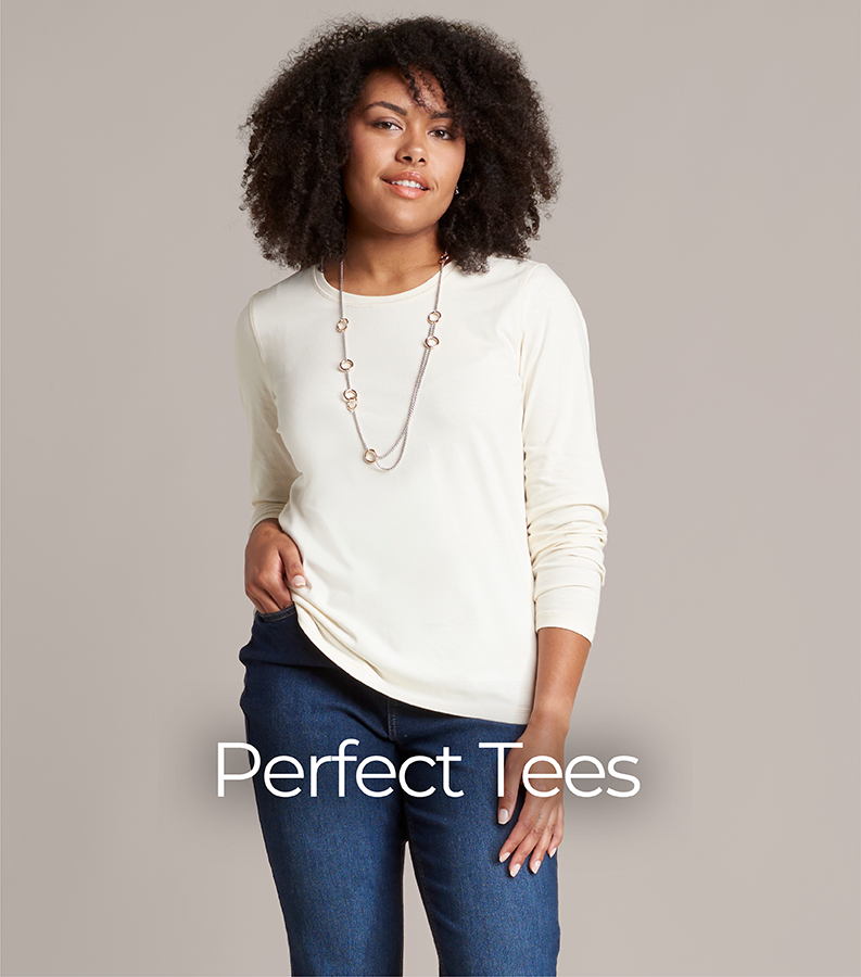 Perfect Tees. Featuring a white perfect tee!
