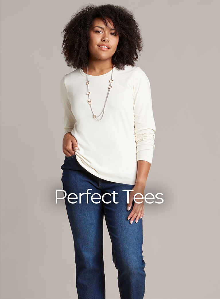 Perfect Tees. Featuring a white perfect tee!