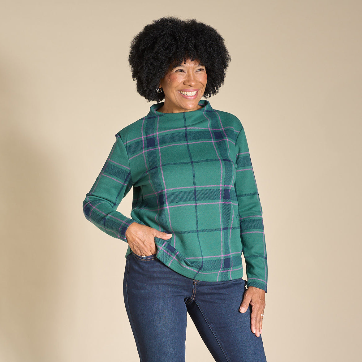 Evergreen Front Detail Missy